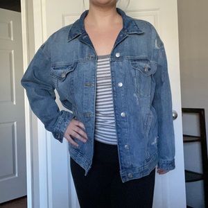 Denim Trucker Jacket - Wild Fable
